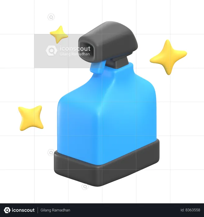 Cleaning Spray  3D Icon