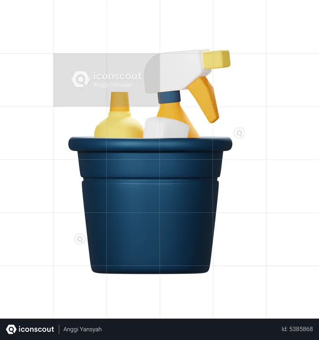 Cleaning Tools  3D Icon