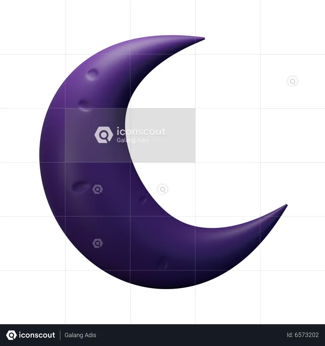 Clear Night  3D Icon