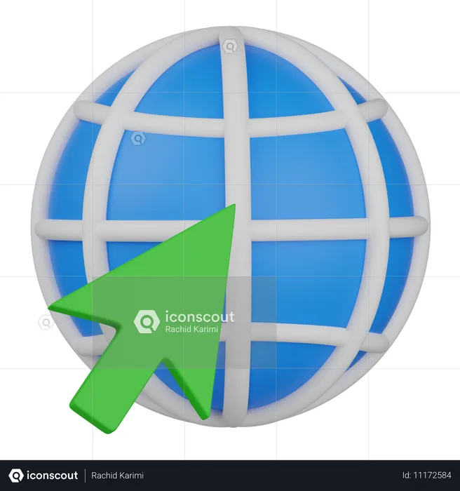 CLICK BROWSER  3D Icon