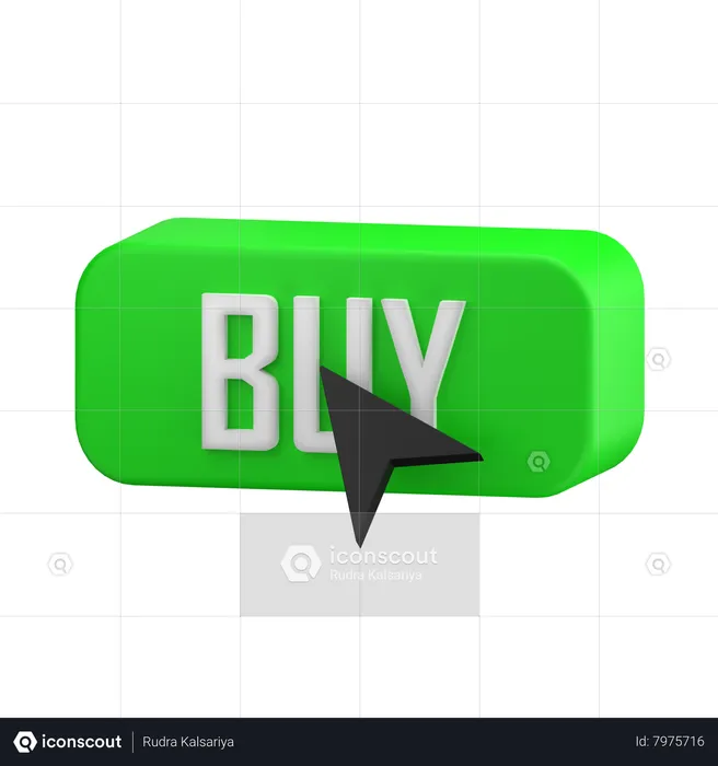 Click Buy  3D Icon