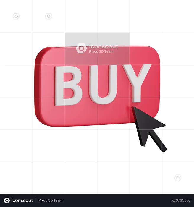 Click On Buy  3D Illustration