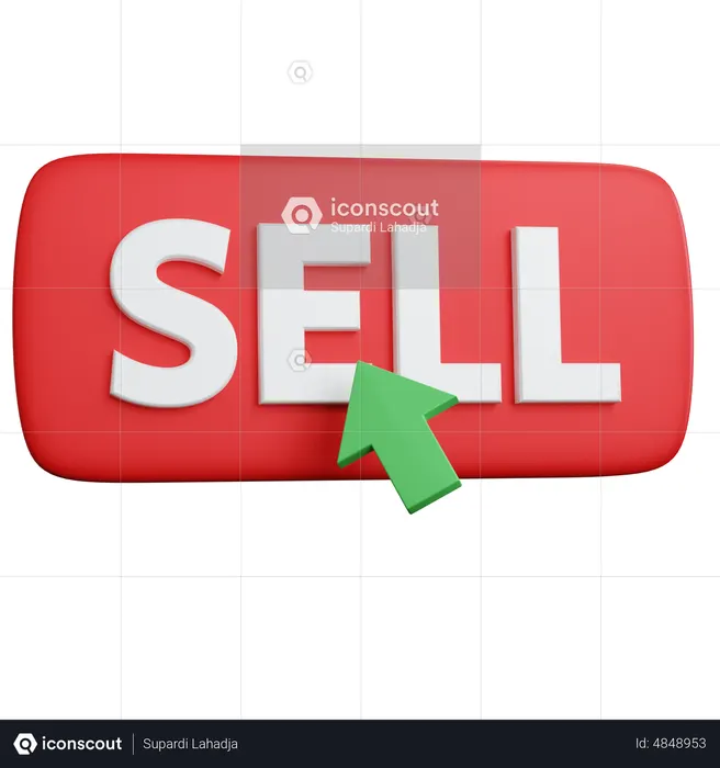 Click On Sell  3D Icon