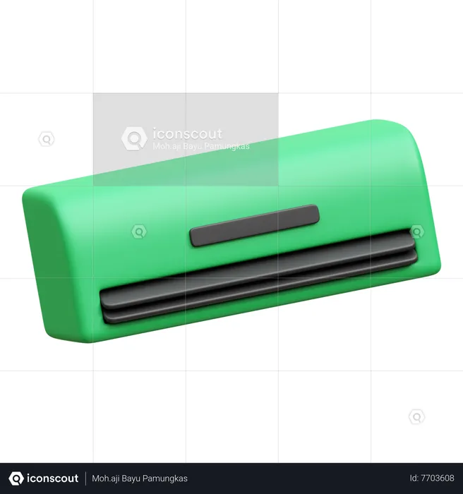 Climatiseur  3D Icon