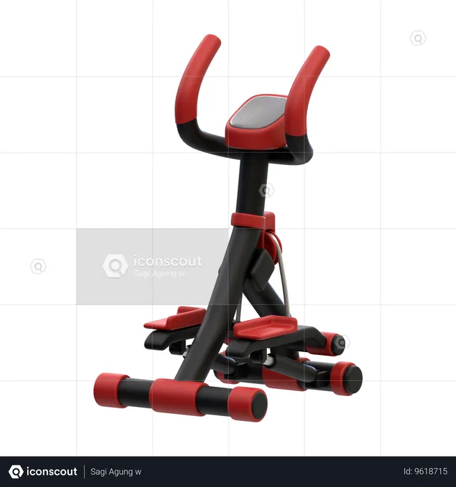 Climber Stepper  3D Icon