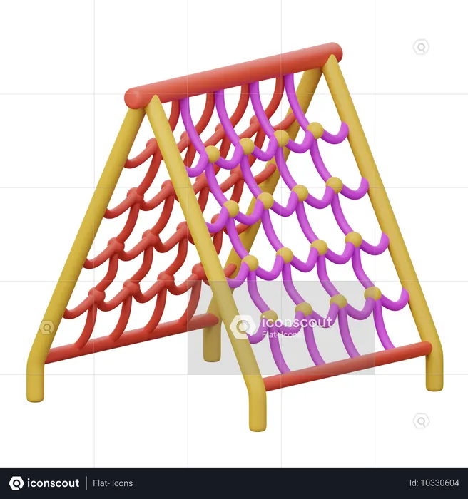 Climbing net  3D Icon