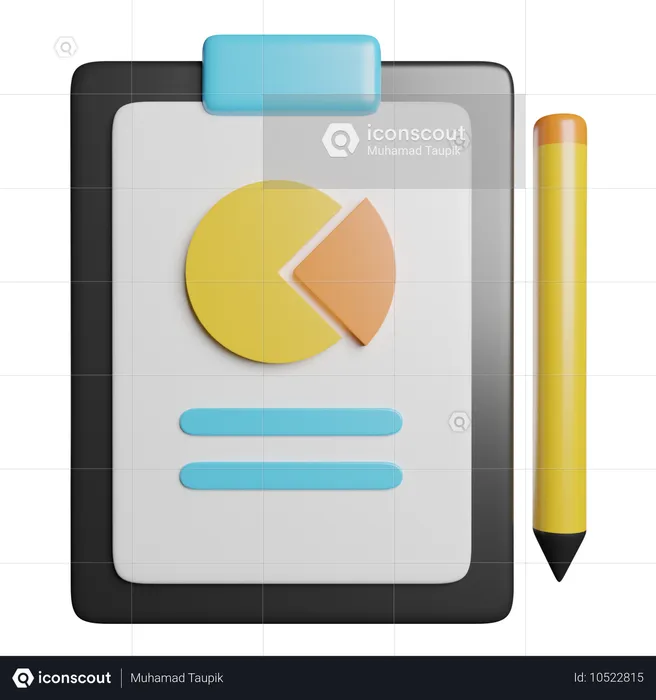 Clipboard  3D Icon