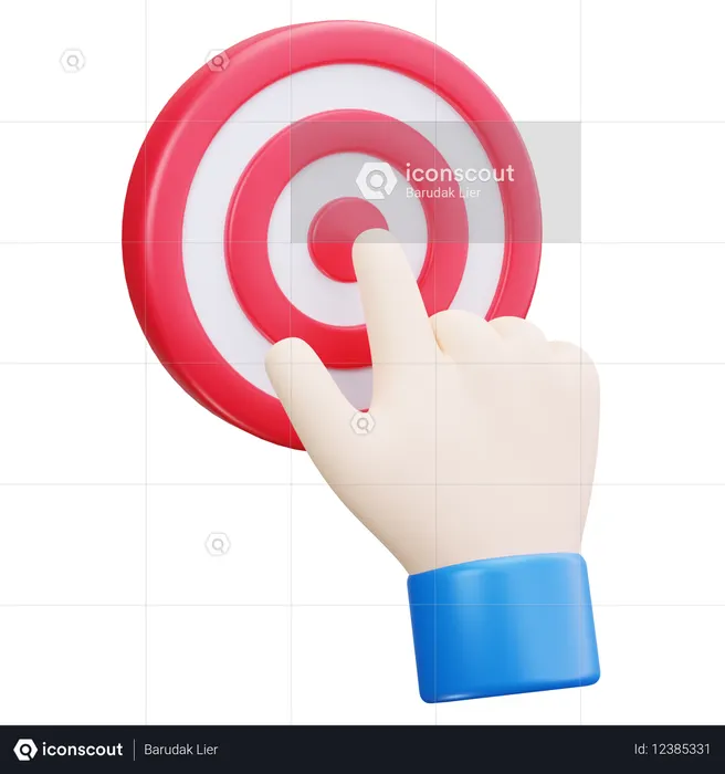 Clique de mão  3D Icon