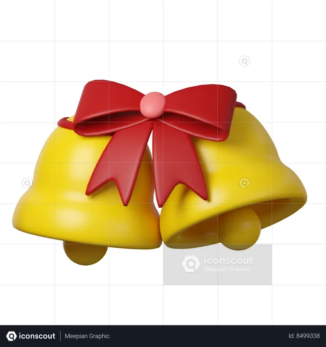 Cloche de Noël  3D Icon