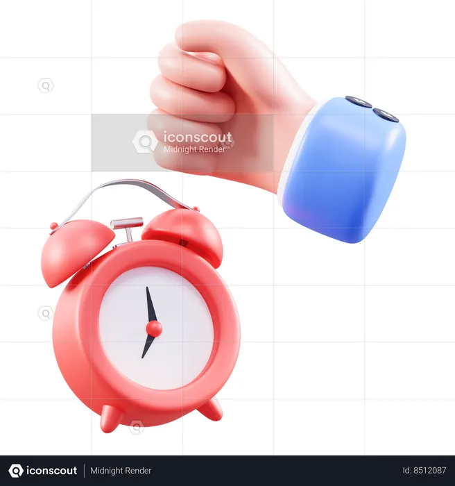 Clock  3D Icon