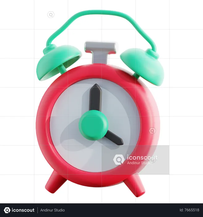 Clock  3D Icon