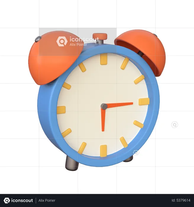 Clock  3D Icon