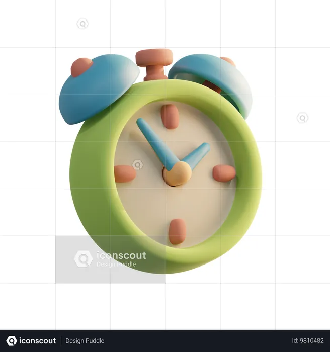 Clock  3D Icon