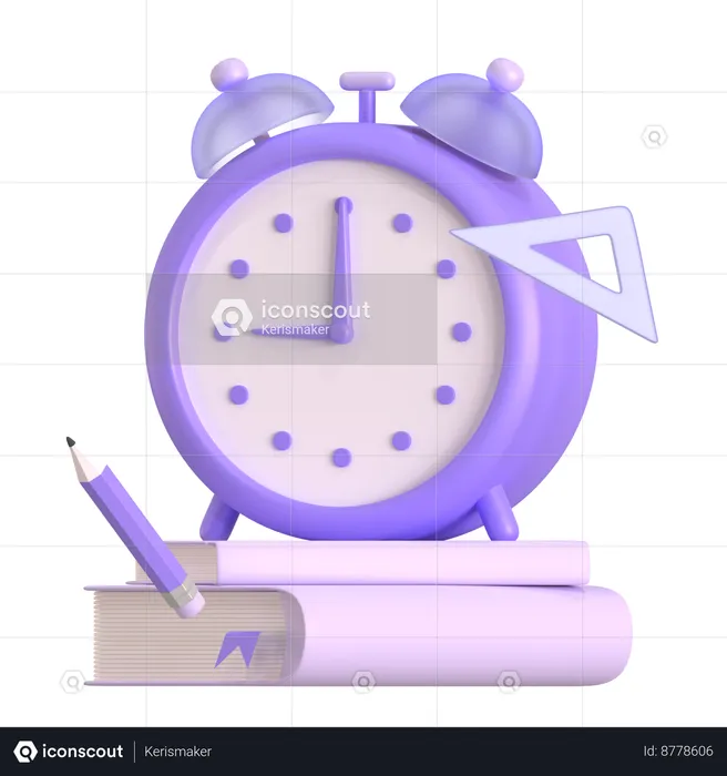 Clock  3D Icon