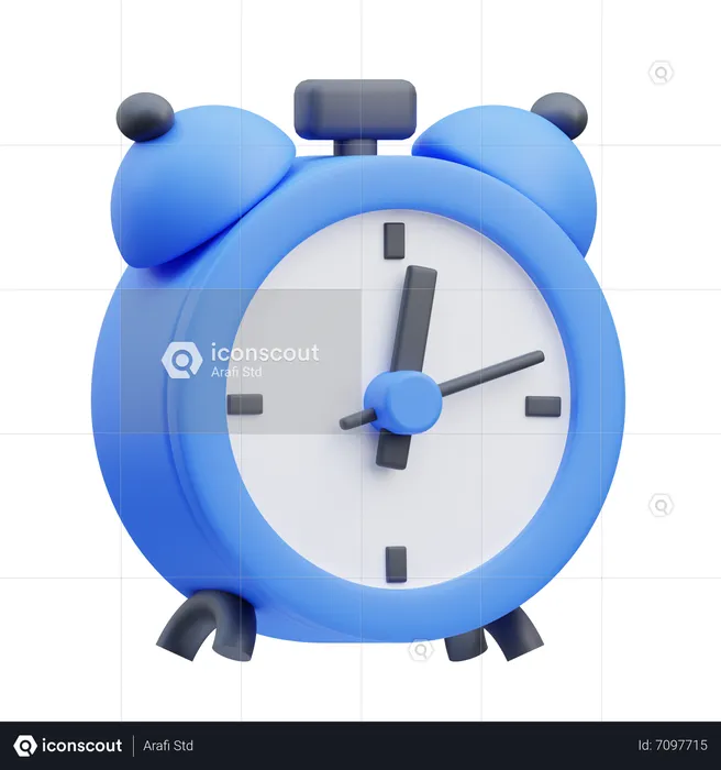 Clock  3D Icon