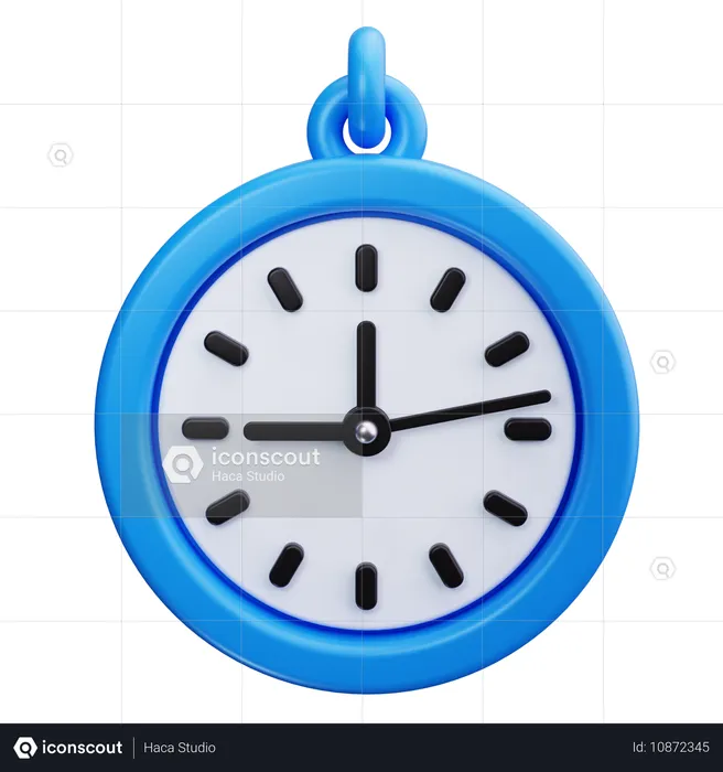 Clock  3D Icon