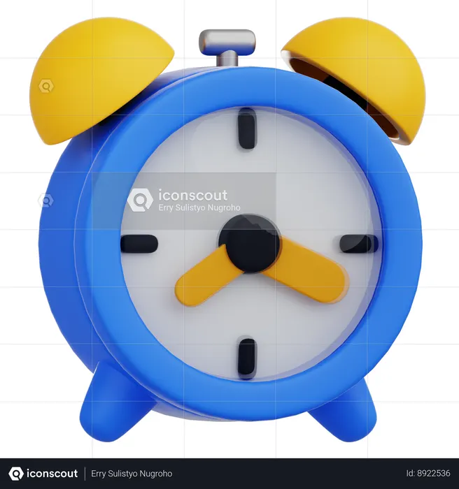 Clock  3D Icon