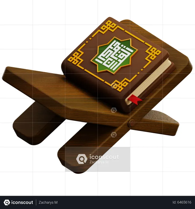 CLOSE AL-QUR'AN  3D Icon