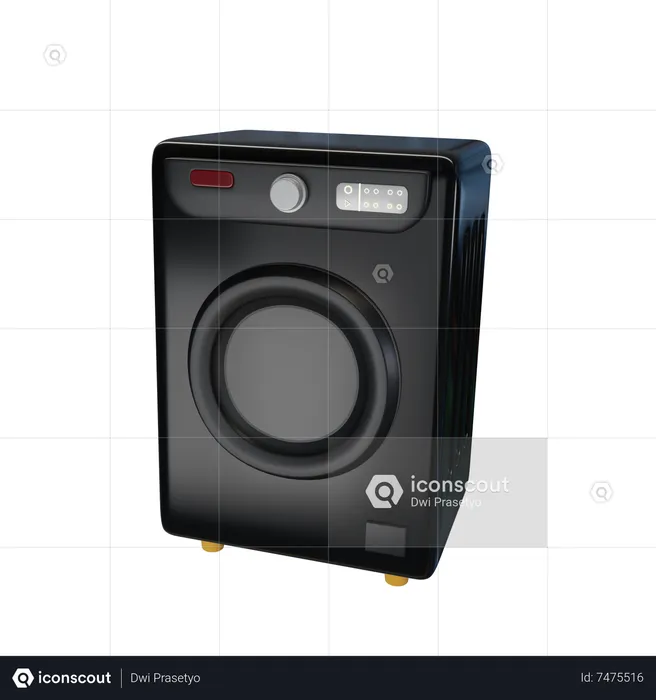 Clothes Dryer  3D Icon