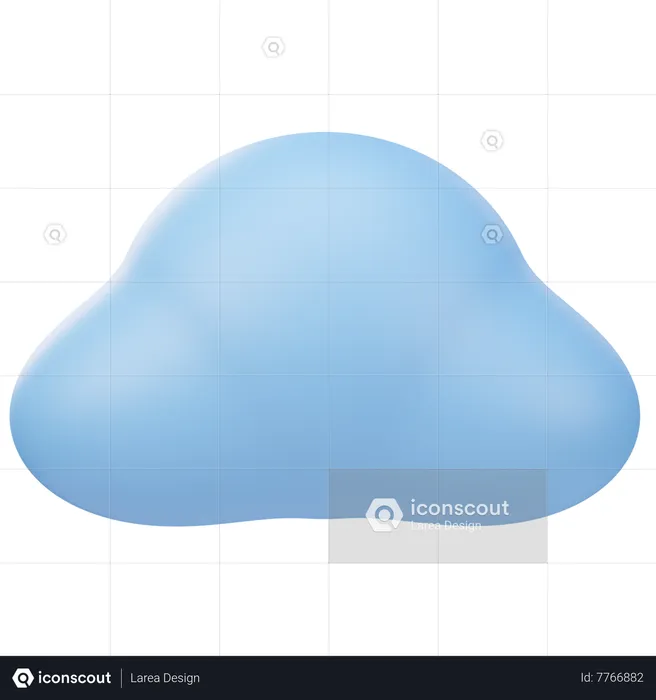 Cloud  3D Icon