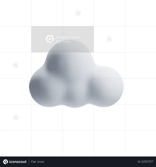 Cloud  3D Icon