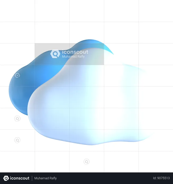 Cloud  3D Icon