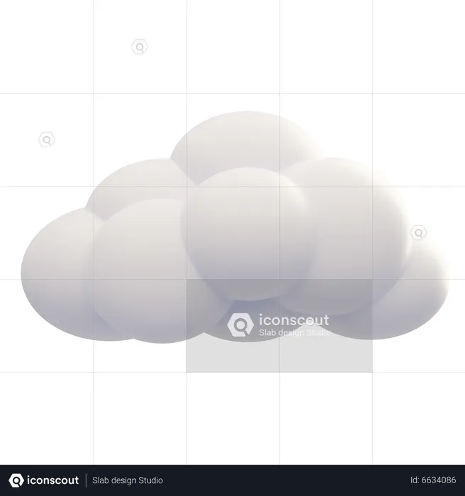 Cloud  3D Icon