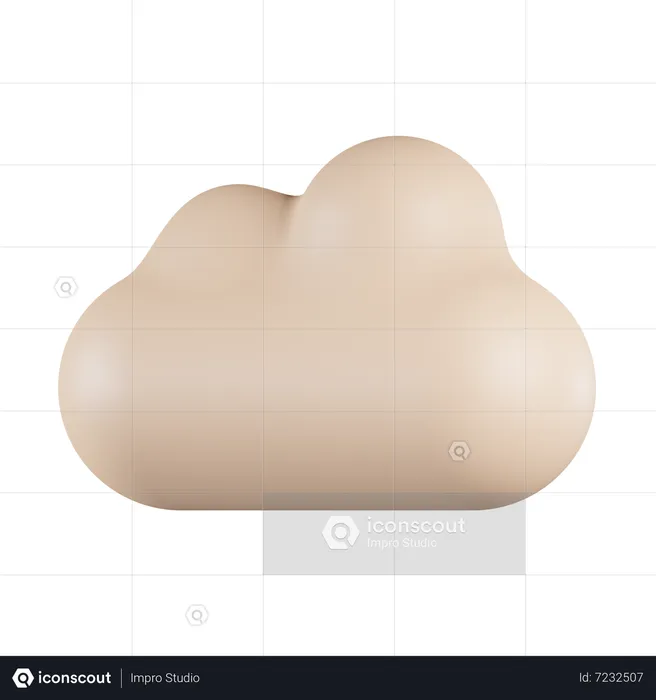 Cloud  3D Icon