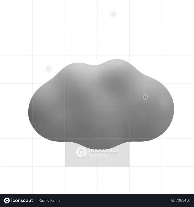 Cloud  3D Icon