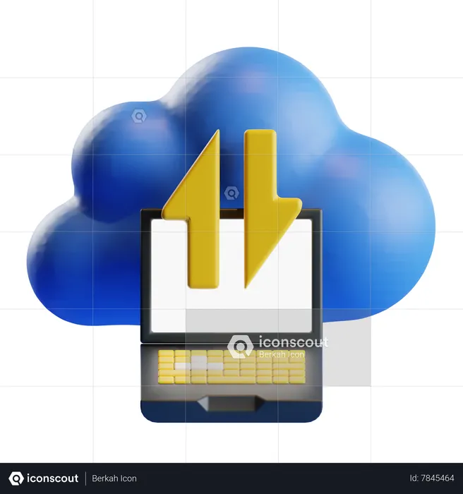 Cloud  3D Icon