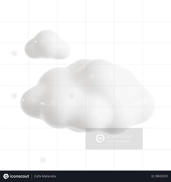 Cloud  3D Icon