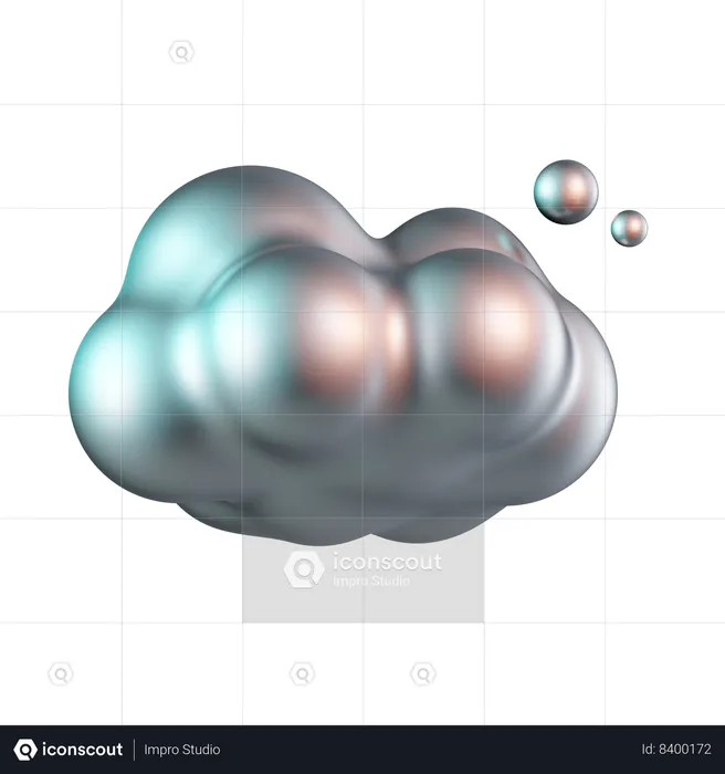 Cloud  3D Icon