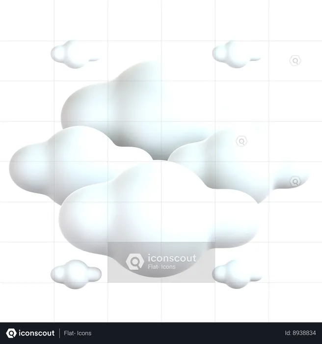 Cloud  3D Icon