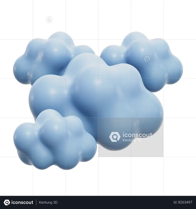 Cloud  3D Icon