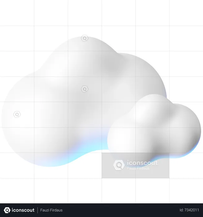 Cloud  3D Icon