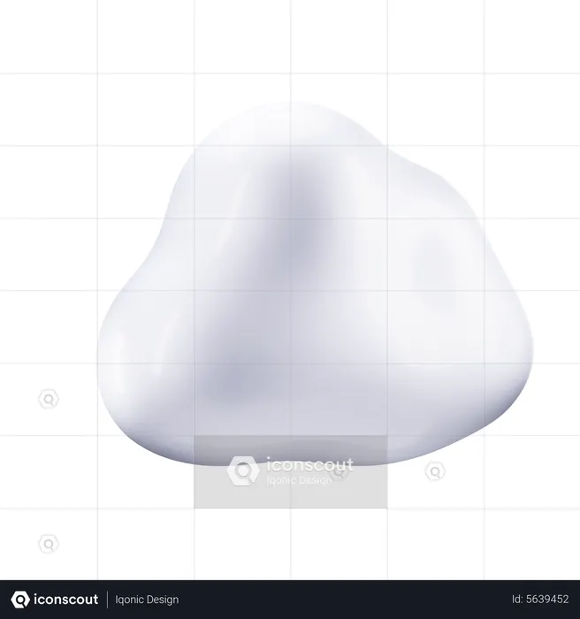 Cloud  3D Icon