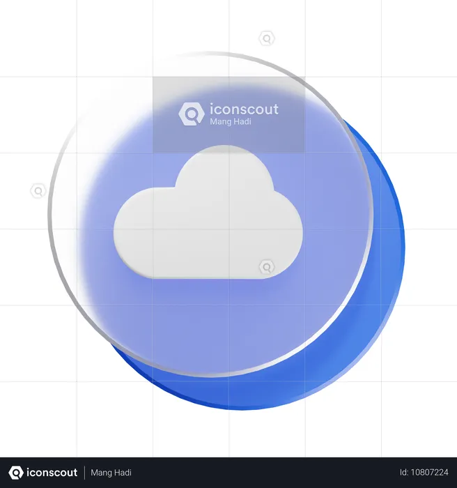 Cloud  3D Icon