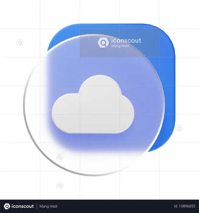 Cloud  3D Icon