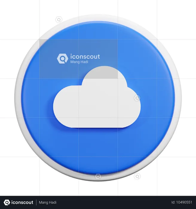 Cloud  3D Icon