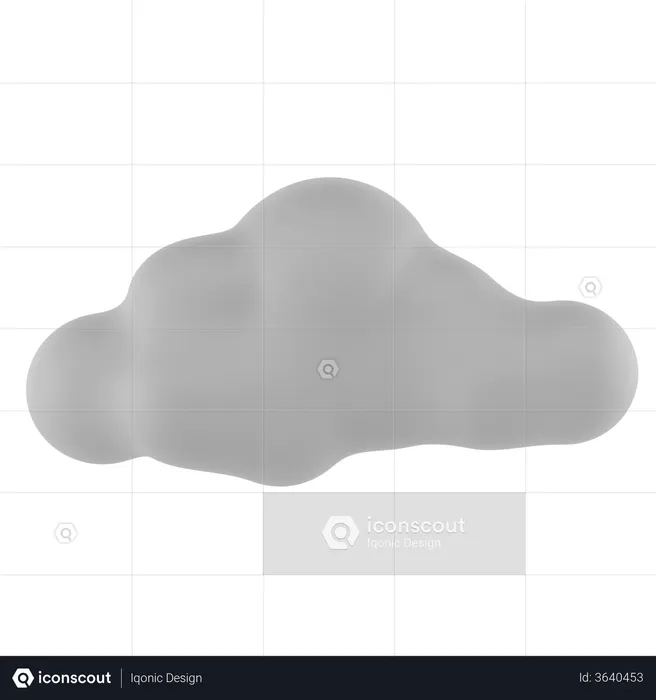 Cloud  3D Icon