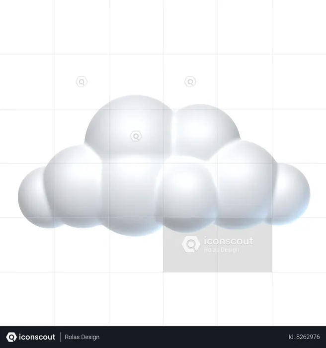 Cloud  3D Icon