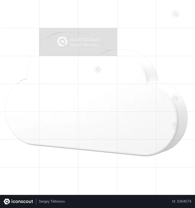 Cloud  3D Illustration