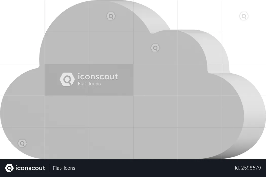 Cloud  3D Illustration