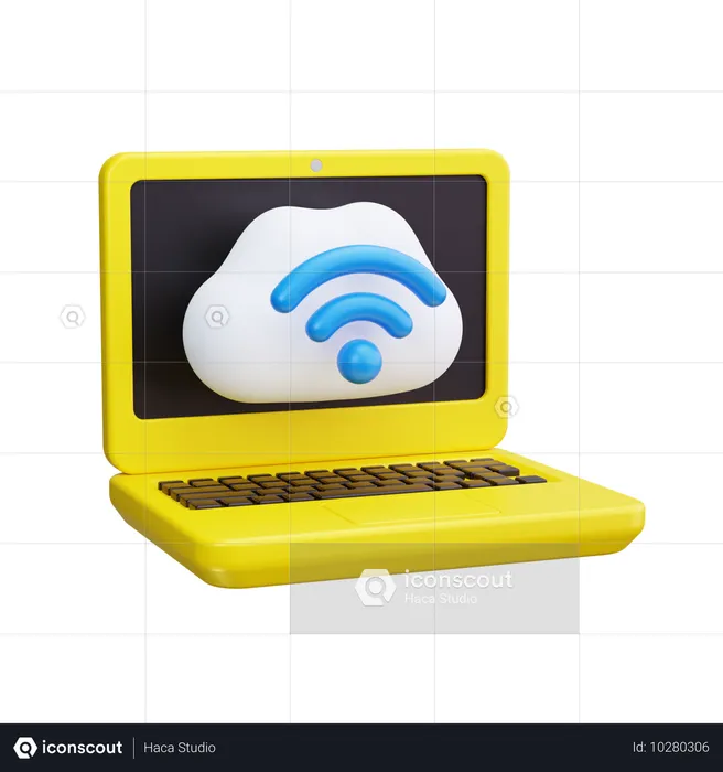 Cloud Computing  3D Icon