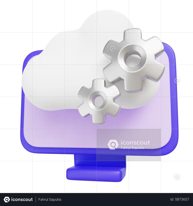 Cloud-Engineering  3D Icon