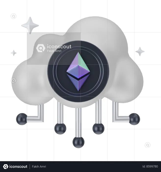 Nuage eth  3D Icon