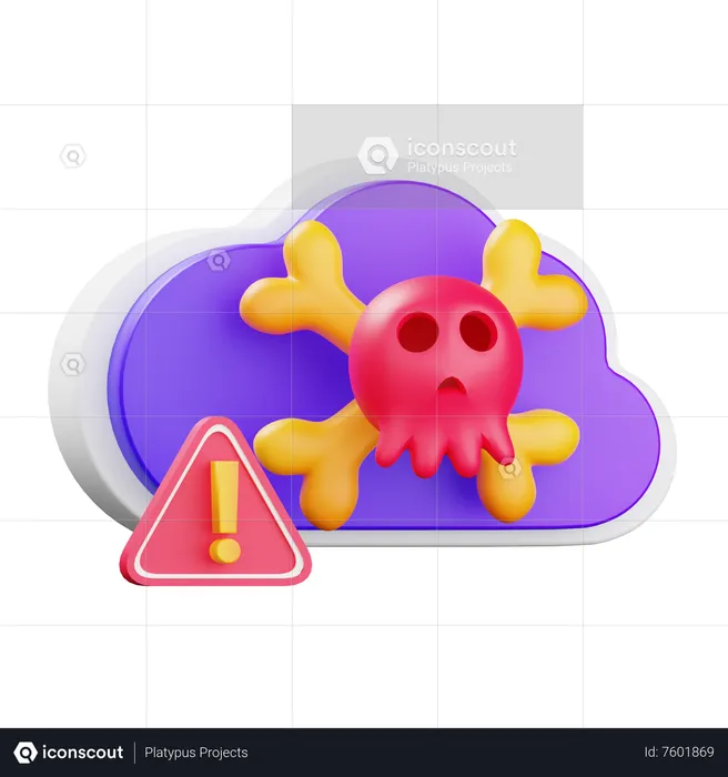 Cloud Hack  3D Icon
