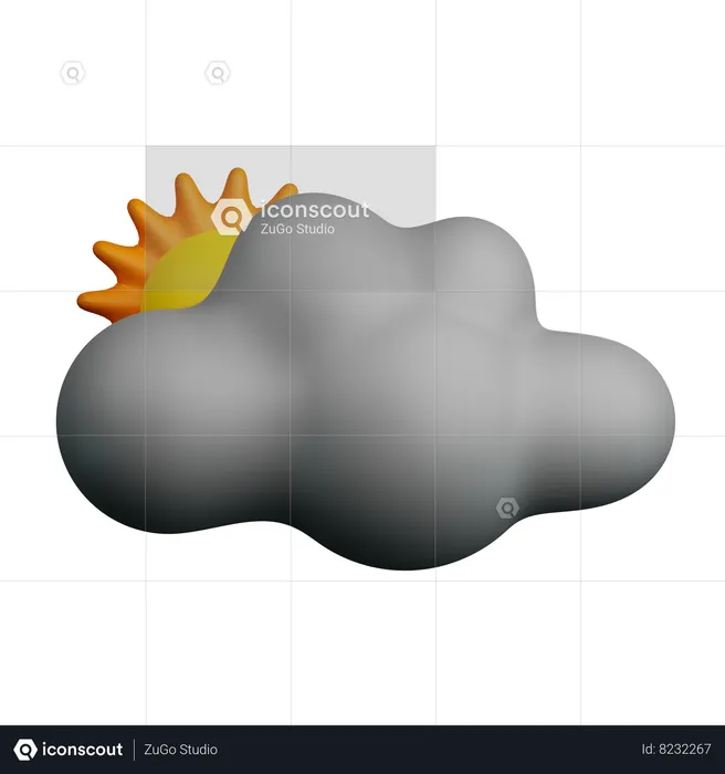 Clouds  3D Icon