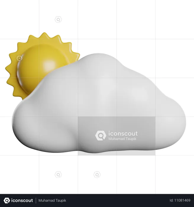 Clouds  3D Icon