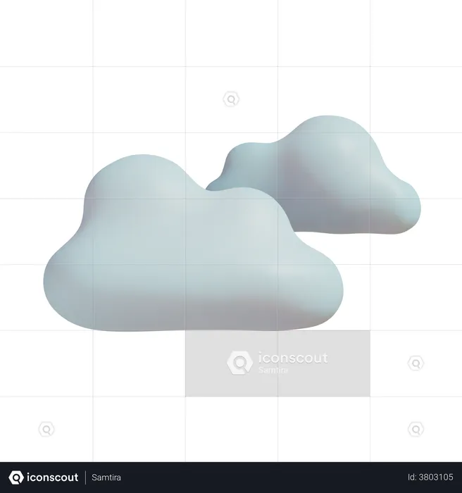 Clouds  3D Illustration